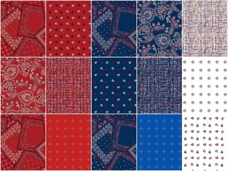 Bandana Ballad Favorites 2.5" Strips
