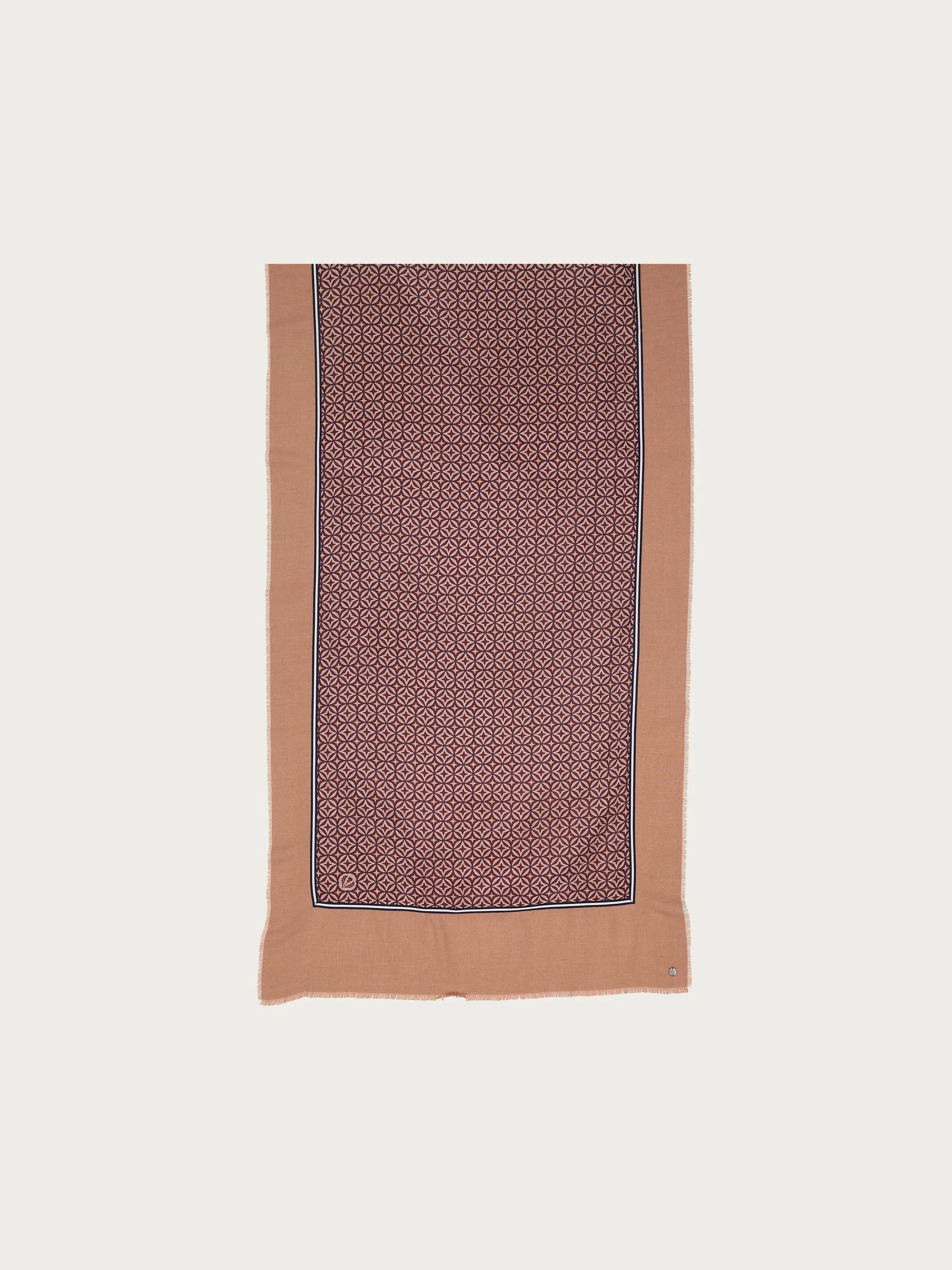Mosaic Patchwork Cotton Silk Wrap